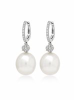 Orecchini Donna in Oro bianco Perla Cianfrone Gioielli COSCIA657